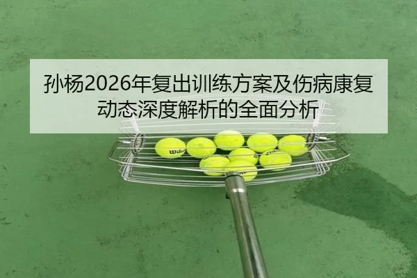 孙杨2026年复出训练方案及伤病康复动态深度解析的全面分析